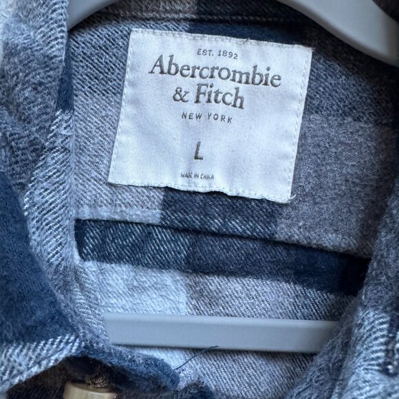 Abercrombie & Fitch Men's Vintage Flannel - Large - Picture 5 of 6